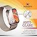 Skinomi Matte Screen Protector Compatible with Apple Watch Series 4 (40mm)(6-Pack)(Edge to Edge)(Full Coverage) Anti-Glare Matte Skin TPU Anti-Bubble Film