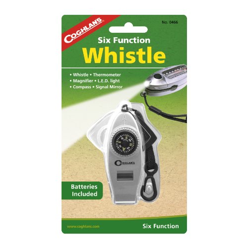 Coghlan's Six-Function Whistle with LED Light