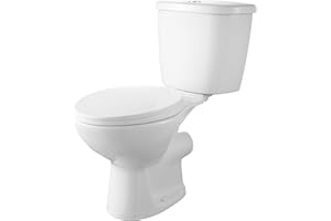 Uargd Macerating Toilet System with 800W Pump, Rear Discharge and Upflush Toilet for Basement, Dual Flush Water Disposal, Toi