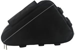 Ebike Triangle Battery Bag Waterproof Nylon Electric for Bike Battery Case Large Capacity Splash Resistant for Bicycle Batter