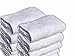 GOLD TEXTILES 12 White Economy Bath Towels Bulk (24x48 Inch) Cotton Blend for Softness-Commercial Grade Easy Care