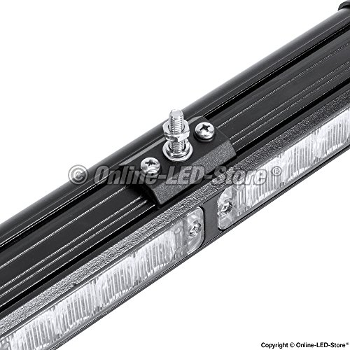 LAMPHUS SolarBlast SBLS84 38" 32W LED Tow Truck Snow Plow Traffic Advisor Light Bar - AMBER