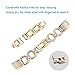 bayite Metal Bands Compatible with Fitbit Alta and Alta HR, Set with Rhinestone, Gold