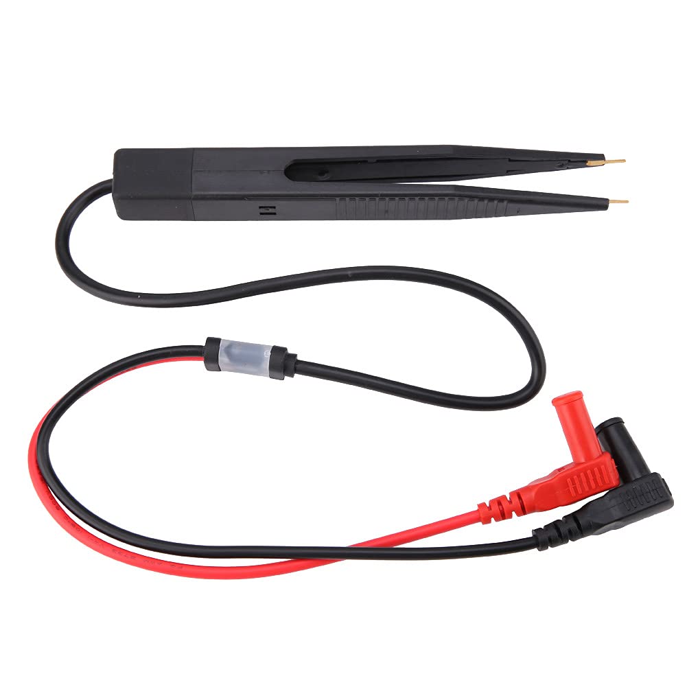Plyisty SMD SMT Chip Test Clip Meter, Multimeter Resistance Capacitor Tester, Lead Probe Multimeter Tweezer Capacitance Test Pen