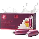 iSi Pro 8.4g Cream Chargers - Pack of 24 - Non-Threaded Cream Whipper Charger Cartridges, Purple 0724