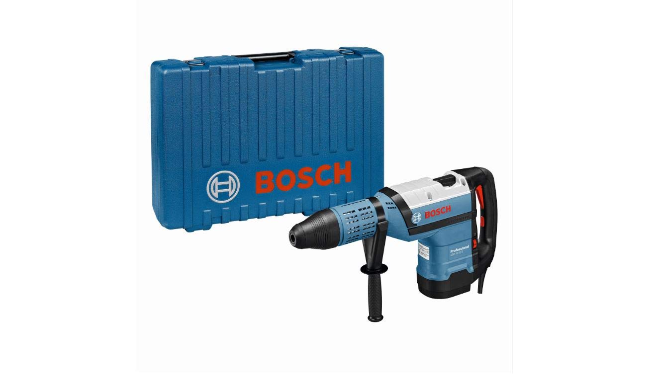 Bosch Professional Perforateur Sds-Max Filaire Gbh 12-52 D (1700W, Pack D'Accessoires, Coffret) Bleu