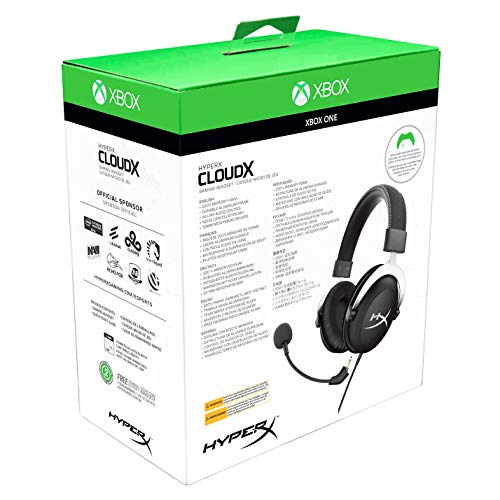 HyperX CloudX Official Xbox Licensed Gaming Headset, Compatible with