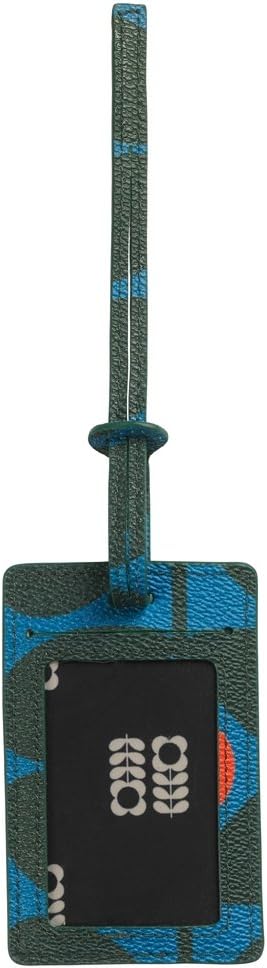 orla kiely luggage tag