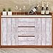 White Grey Wood Wallpaper 17.71In×118In Wood Peel and Stick Paper Removable Self-Adhesive Paper Vintage Wood Contact Paper Wood Panel Interior Film Easy to Remove Without Trace