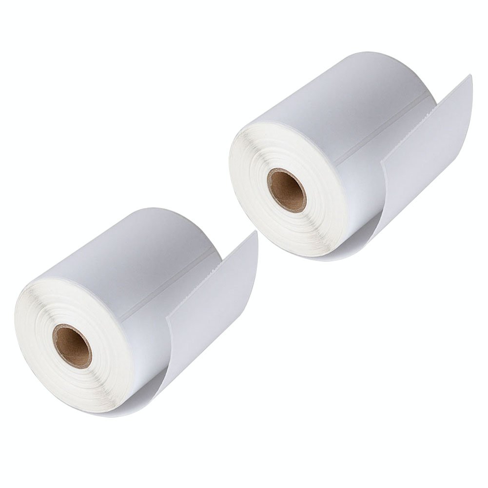 4"x6" Direct Thermal Labels 250Labels/Roll,2 Rolls White Printer Thermal Shipping for Address Shipping Postage USPS UPS Zebra Toshiba Citizen Eltron and Orion Printers
