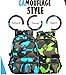 Macbag School Backpack Bookbag Durable Camping Backpack for Boys and Girls (Camouflage Blue.)