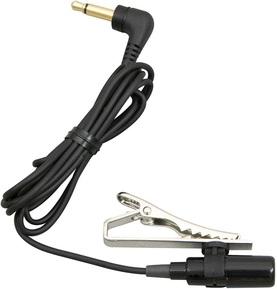 Olympus OM SYSTEM ME15 Professional Tie-Clip Lavalier Microphone for Presentations and Recording