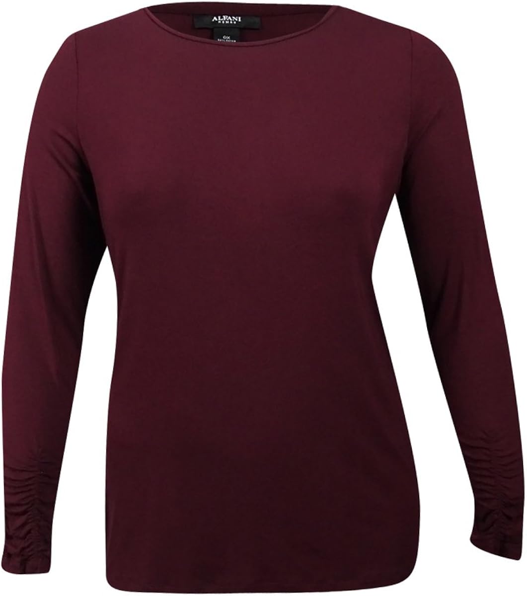 alfani long sleeve tops