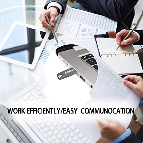 BESTOSS 16 GB USB Flash Drive 16GB USB 2.0 Thumb Drive Waterproof Metal USB Memory Stick for Data Storage 10 Pack - Thumbnail 6