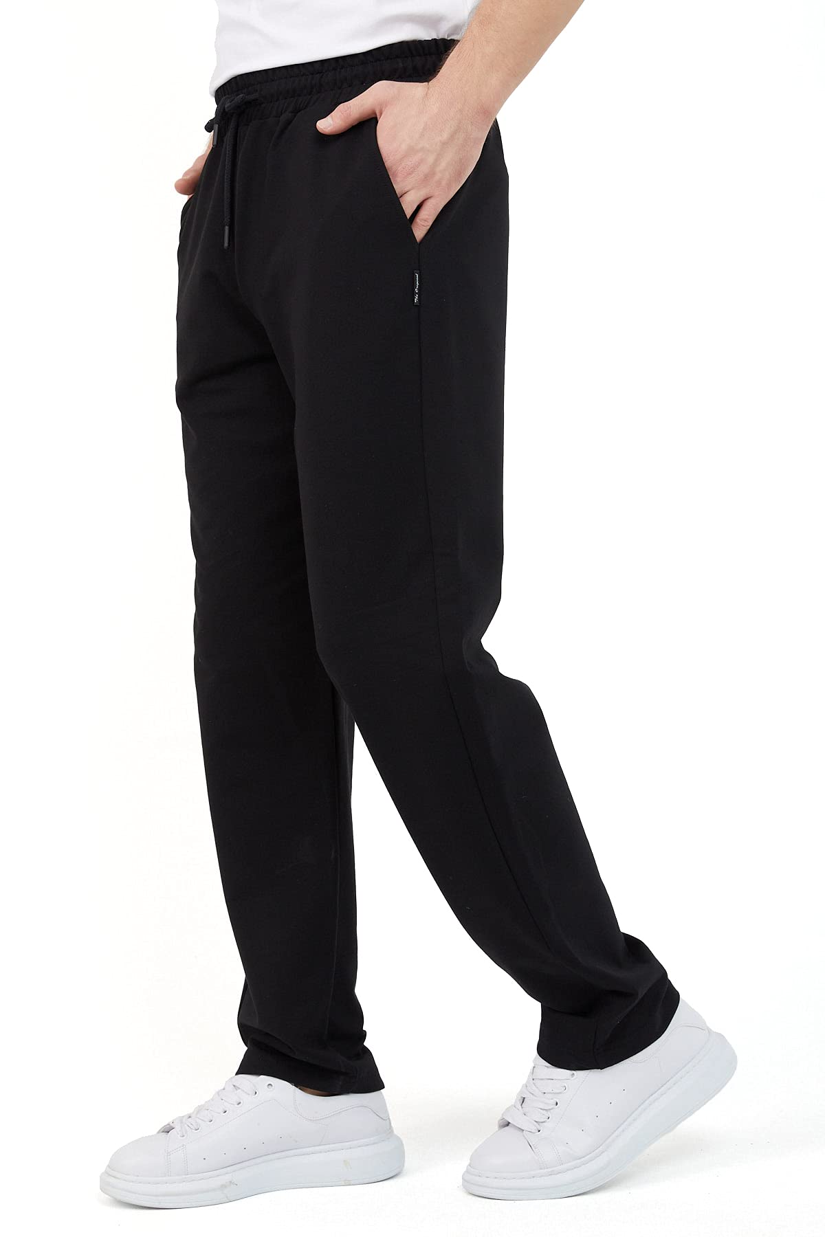 COMEOR Tracksuit Bottoms, Cotton, Men’s Long Sports Trousers, Jogger, Training Trousers, Men’s Relaxing Trousers