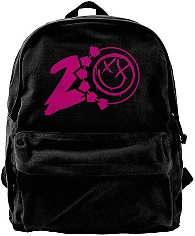 Blink 182 Happy Face Canvas Laptop Bag/Shoulder Bag/School Backpack