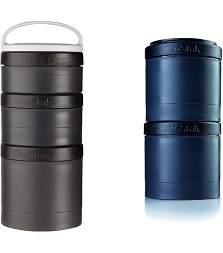 Amazon.com: BlenderBottle ProStak Twist n' Lock 100cc+150cc+250cc