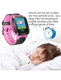 Kid Smartwatch   Rastreador GPS para niños de 3 a 12 años, con cámara digital, pantalla táctil, juegos deportivos para niños, muñeca inteligente, regalo de cumpleaños, juguetes de aprendizaje para iOS y Android