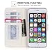FYY for iPhone 8 Plus Case/iPhone 7 Plus Case, PU Leather Flip Wallet Phone Case with Card Holder Wrist Strap Kickstand Protective Cover for iPhone 7 Plus/8 Plus 5.5
