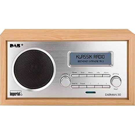 Imperial DABMAN 30 Digitalradio (DAB+/DAB/UKW, Aux In, inkl. Netzteil) (Generalüberholt)