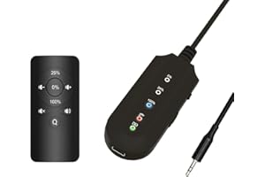 ELFEYE Portable Vocal Remover, AI Intelligent Real-Time Voice Elimination for Karaoke Machines,Bluetooth-Enabled Receiver Compatible with Any 3.5mm Speaker