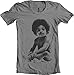 Ready to Die Baby Notorious B.I.G Biggie Hip Hop Unisex T-Shirt (Large, Gray)