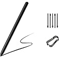 Galaxy Book 3 Pro 360 Pen for Samsung Galaxy Book Pro 3 360 S Pen for Samsung Galaxy Book 3 360 Stylus Pen with Pen Nibs Replacement(Black)