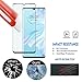 PULEN for Huawei (P30 Pro) Screen Protector,HD Clear 3D Full Screen Coverage Anti-Fingerprints 9H Hardness Tempered Glass for Huawei P30 Pro 2019,6.47'' (Black)