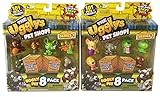 The Ugglys Pet Shop Series 1 - 2 Different Sets of Visible Ugglys 8 Packs