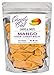 CandyOut Mango Sour Candy Belts 2 Pound 32oz in CandyOut Resealable Bag