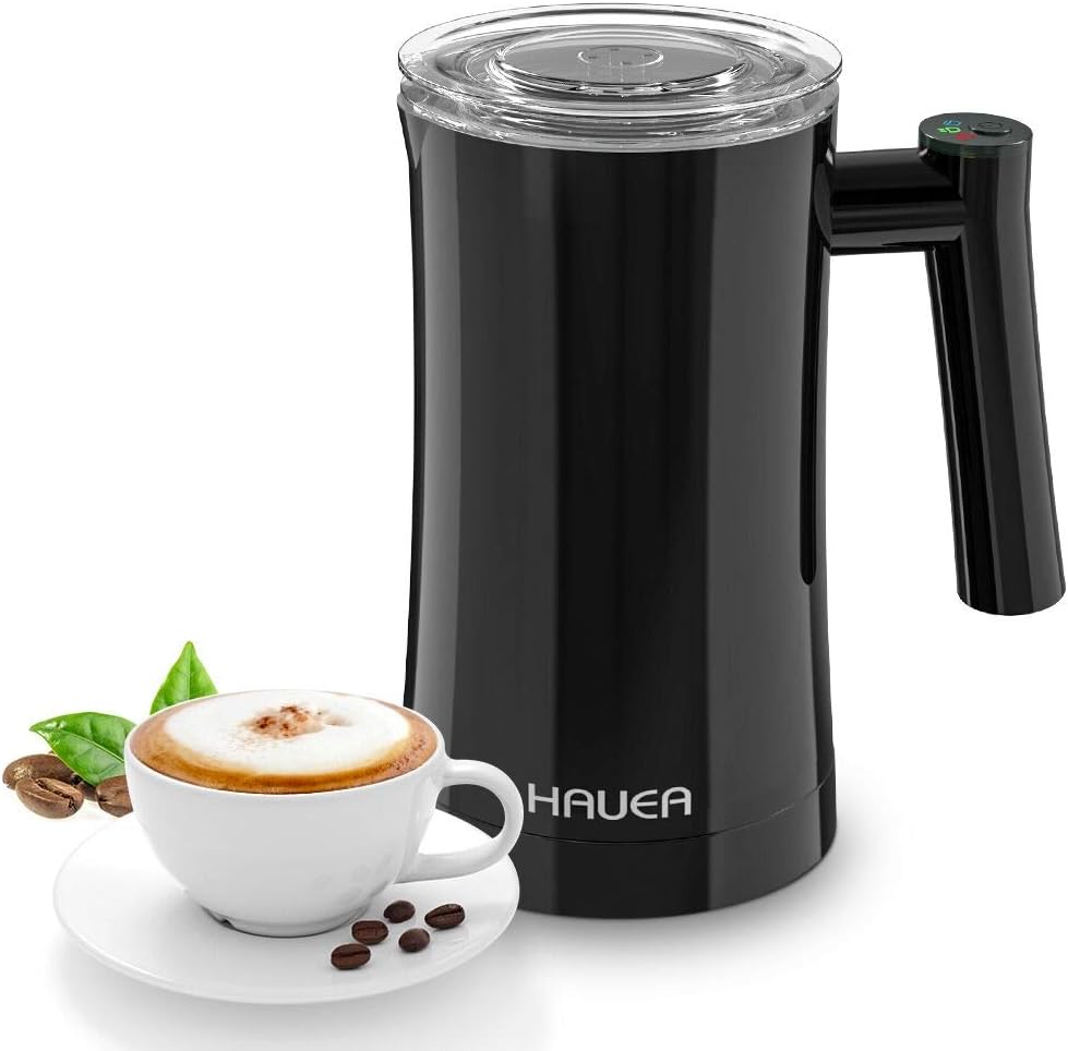 HAUEA Milk Frother, Electric Milk Steamer for Hot and Cold Milk Froth 3