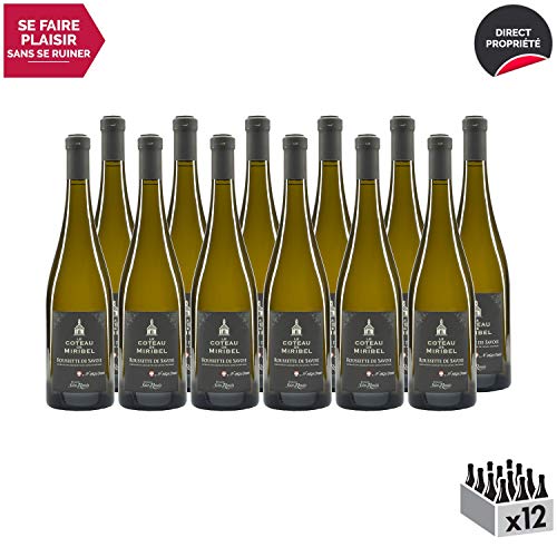 Roussette de Savoie Le Coteau de Miribel Blanc 2017 - Domaine Saint-Romain - Vin AOC Blanc de Savoie - Bugey - Cépage…