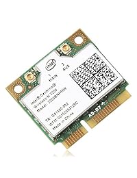 Intel Centrino Wireless N 2200 2200bnhmw 802.11b g n, 300 Mbps tarjeta de 2 x 2, single band WiFi