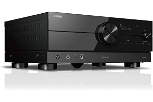 Yamaha RX-A2A AVENTAGE 7.2-Channel AV Receiver – 8K and 4K/120 HDMI, eARC, Dolby Atmos, DTS:X, Wi-Fi, Bluetooth, MusicCast
