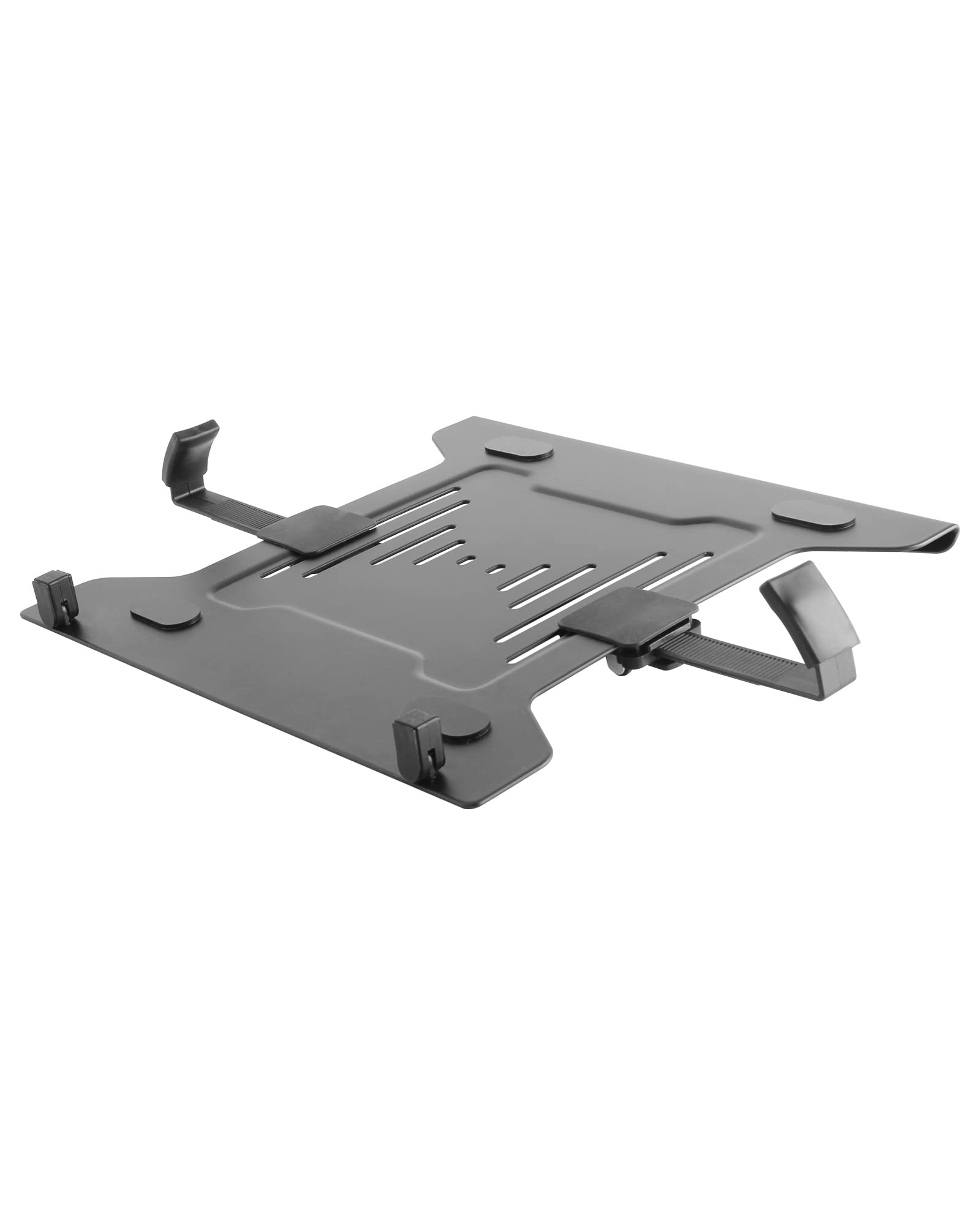 ICY BOX IB-MSA101-LH Laptop Mount or Tablet Holder Accessory for VESA 75x75 & 100x100 Mounting Width Adjustable Fixing Steel