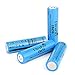 UltraFire 18650 Rechargeable Battery 3.7V Li-ion 2200mAh MAX Battery Button Top Battery(4 PACK)