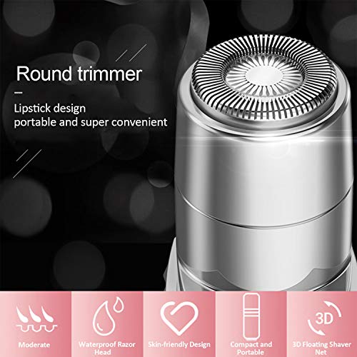 Facial Hair Remover for Women,Painless Hair Removal,USB Charging,Portable Mini Hair Body Shaver Razor Painless Hair Removal Tool