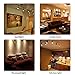 Kakanuo GU10 LED Bulbs 55W Equivalent 5.5 Watt Bright White 3000K GU10 LED Spotlight,Track Light Recessed Light 120V Non-dimmable (Pack of 6)