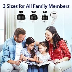 Memory Foam Tips for AirPods Pro 1 & 2 , V3.0, No