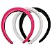 QtGirl 3 Pcs Womens Wide Padded Headbands 1.6