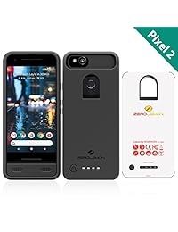 Pixel 2 carcasa de batería, ZeroLemon Ultra Power 6500 mAh funda de batería extendida para  Pixel 2 (No Para  Pixel 2 XL) negro