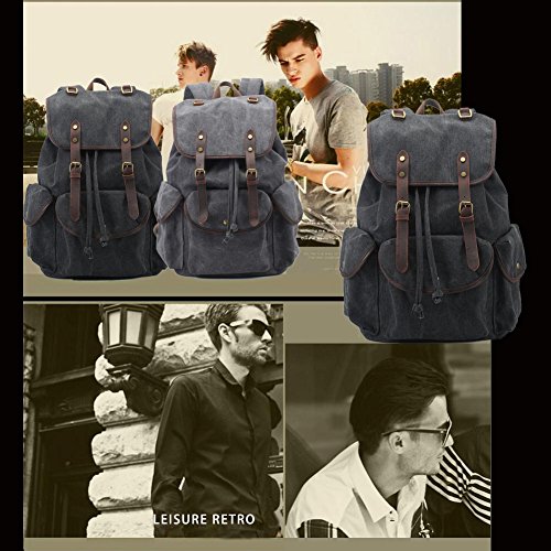AcTopp Canvas Backpack, Large
