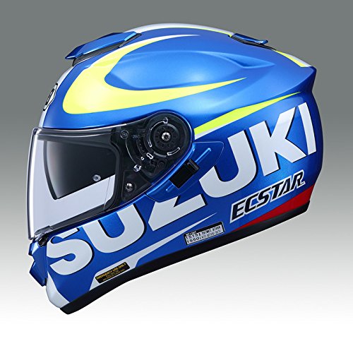 Shoei GTAIR Ecstar Suzuki Limited Edition Helmet Blue Large Buy Online in UAE. suzuki