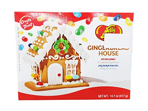Create a Treat Jelly Bean Gingerbread House 417g - Thumbnail 4
