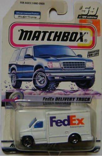 matchbox fedex truck