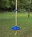 Jungle Gym Kingdom Tree Swing Climbing Rope with Platforms and Disc Swings Seat - Blue