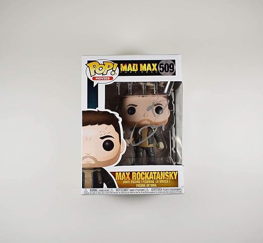 Tom Hardy Mad Max 509 Signed Funko Pop 