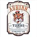 NCAA College Vault Auburn Tigers 11-by-17 Wood Sign