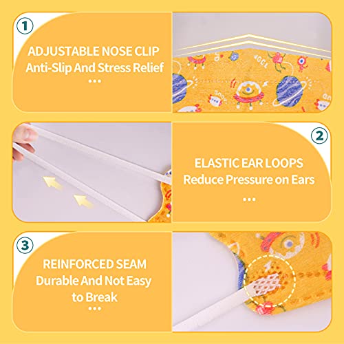 Kids Disposable Face Mask, 30 Pack Individually Wrapped Masks for
