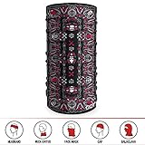 GOT 16-in-1 Headband - Multifunctional Microfiber Sports Headwear - Cycling, Running, Yoga, Fishing, Fashion - Breathable, Moisture Wicking - Works as Scarf, Dust Mask, Neck Gaiter (Vintage Skull)
